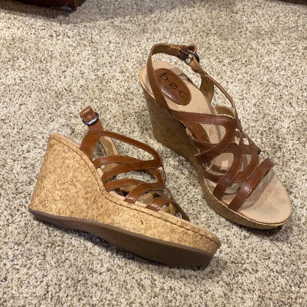 Born Concept wedge Sandals